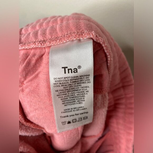 TNA Cozy Fleece Mid Thigh Shorts - Picture 4 of 5